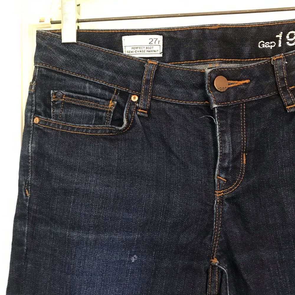 GAP bootcut jeans 27, 32 inseam